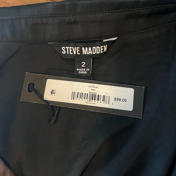 Steve Madden Tori Dress Black - Picture 3 of 3